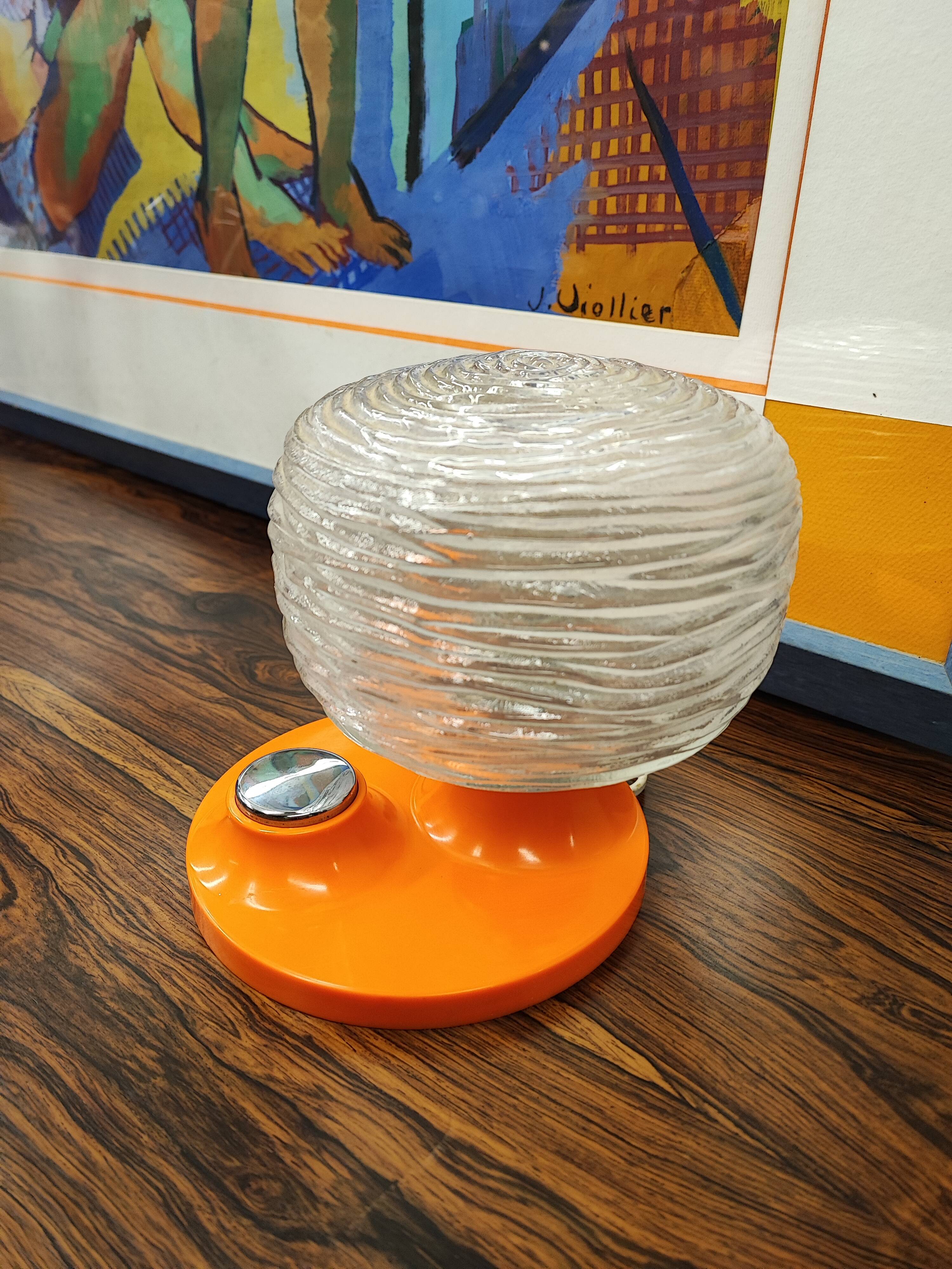 Space age lamp 1970 hillebrand