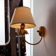 MK11262 Gold-painted wall lamp