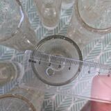 Blown glass bubble vases