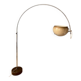 Mid-century space age mushroom arc floor lamp by GEPO