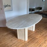 Roche Bobois travertine table