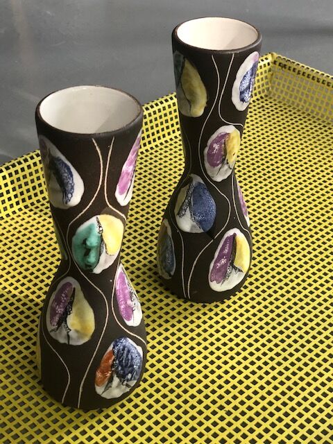Vases Diabolo West Germany