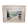 Lithographie "Chemin de l'oliveraie" par Victor Zarou
