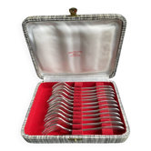 Coffret 12 fourchettes à huître – Christofle modèle Versailles