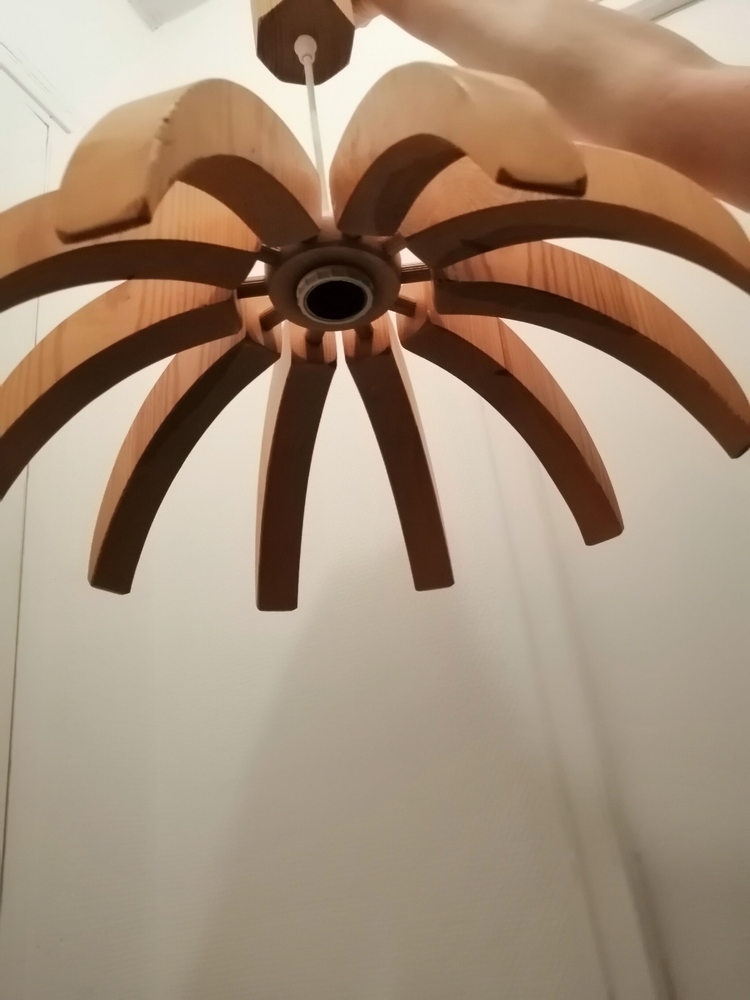 Vintage scandinavian pendant lamp