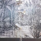Old floor lamp 1970 3 lights