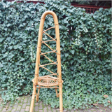 Chair with high back Wicker