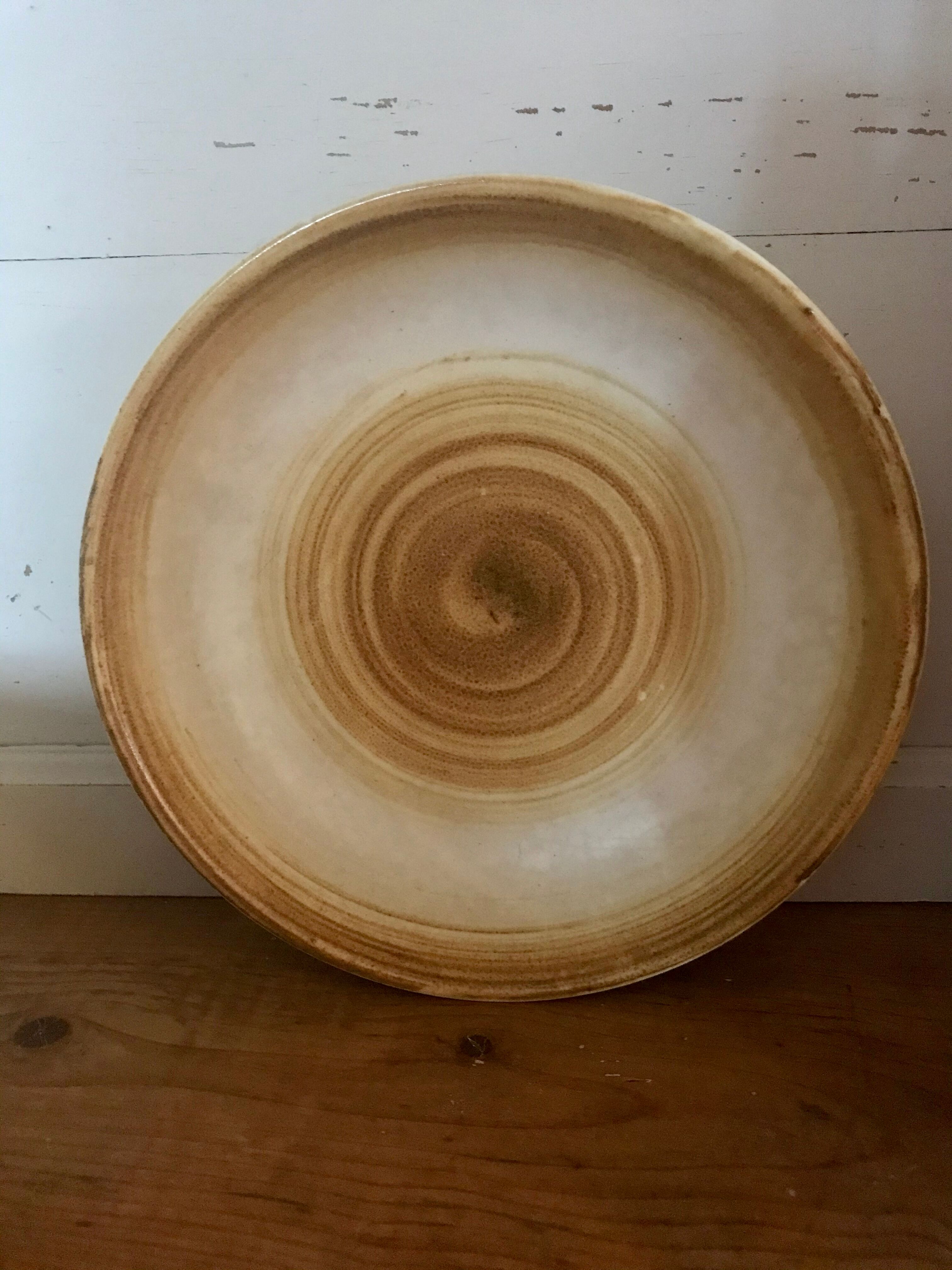 Lot of 6 hollow plates in sandstone, longfield earthenware