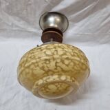 Art Deco opaline suspension