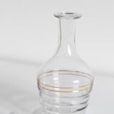 Golden vintage decanter