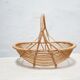 Panier vintage en rotin