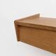 Vintage Scandinavian wall bedside table