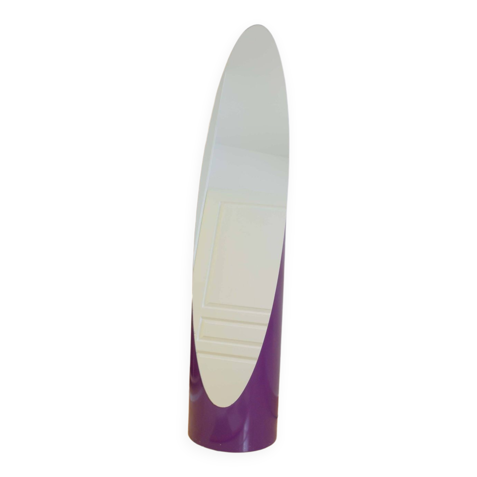 Purple lipstick mirror