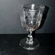 Verre gobelet ancien souvenir gravé à la roue et prénom Adolphe