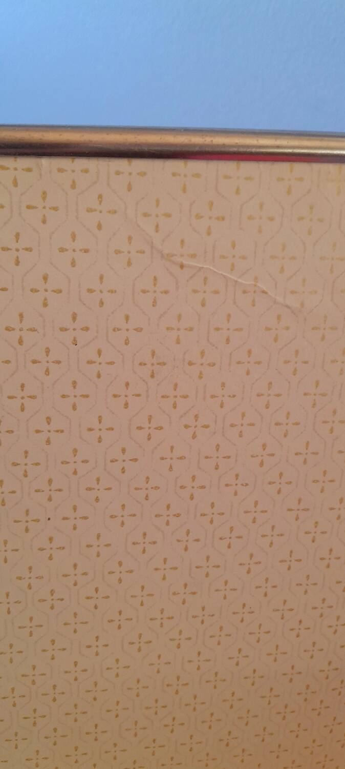 Triptych barber mirror