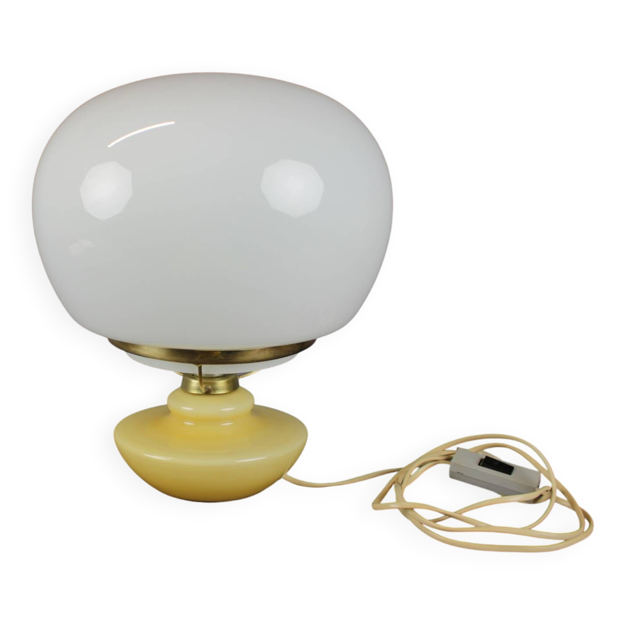 Mid-century Large Table Lamp from Valašské Meziříčí, Czechoslovakia, 1960s