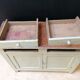 Kitchen furniture, formica top, 60s
