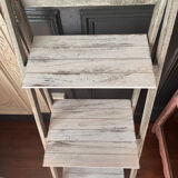 Small workshop scale, Stepladder white patina