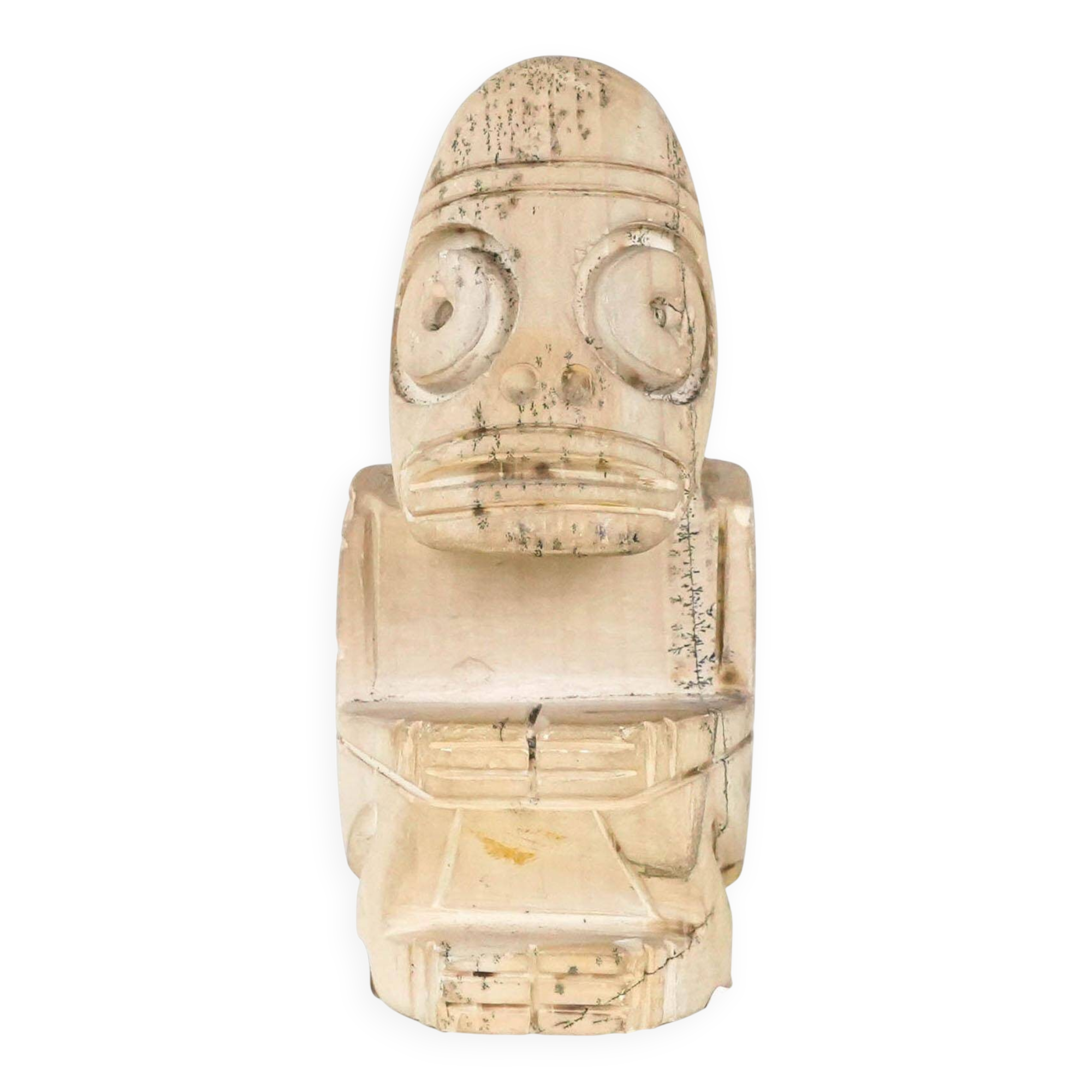 Figurine décorative, style tribal, années 1960, fabriquée au Danemark