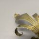 Florentine Gilded Brass Theatre Wall Light, Italy, 1960s