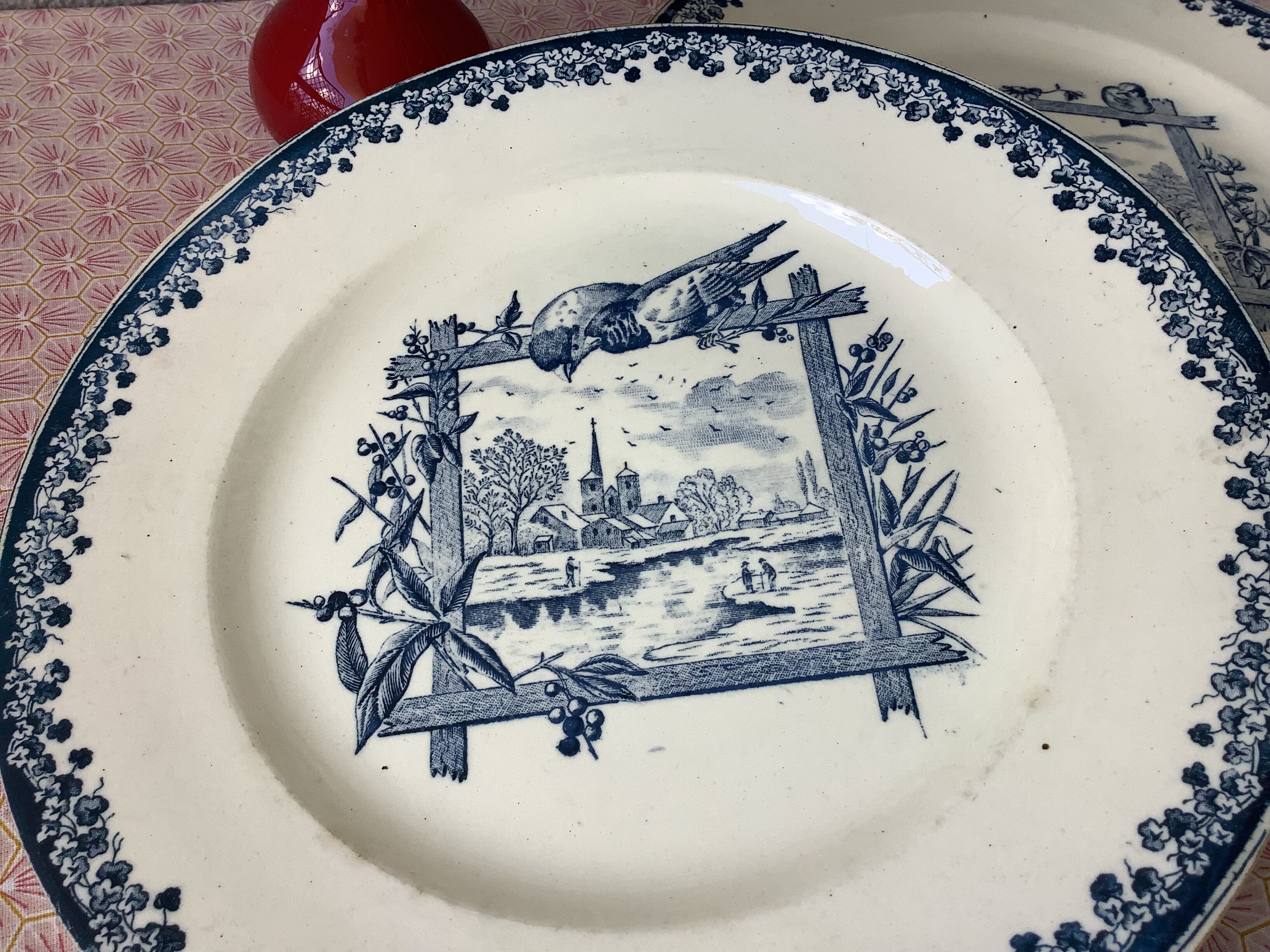 Plates Salins Landscapes iron earth XIXth