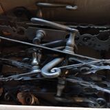 Antique door handles