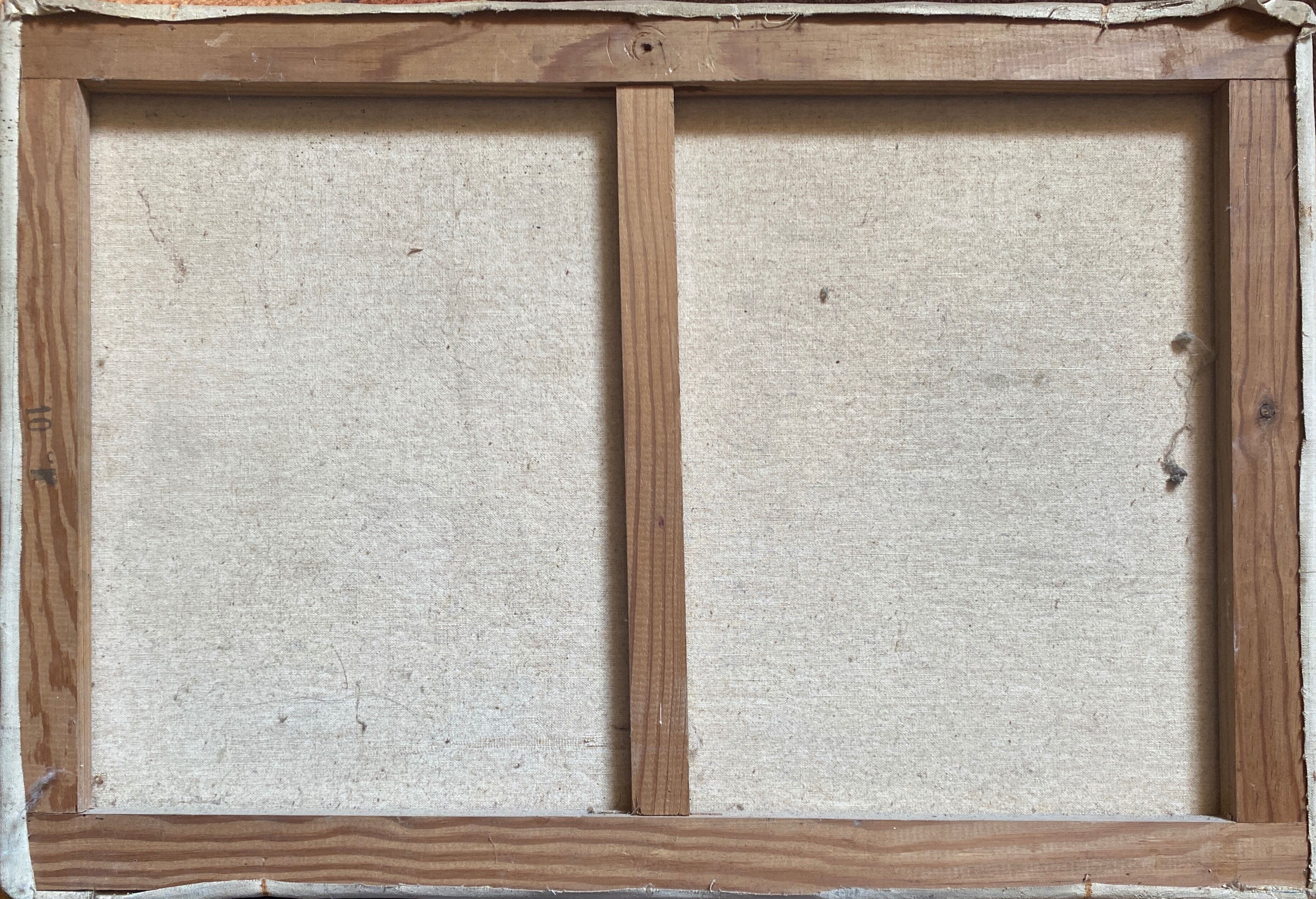 Painting XIX° century "Breton coast" Marine signed R. Lambert