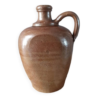 Enamelled stoneware jug
