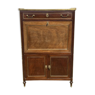 Louis XVI-era mahogany secretary