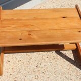 1960s pine coffee table