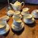 Antique tea service Céranord by Amand – 20 cups and saucers – perfect