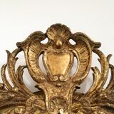 Louis Philippe mirror with pediment 140x88cm