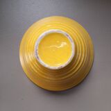 Old yellow earthenware dinette