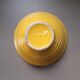Antique yellow earthenware tea set