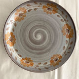 Set of 6 painted sandstone plates