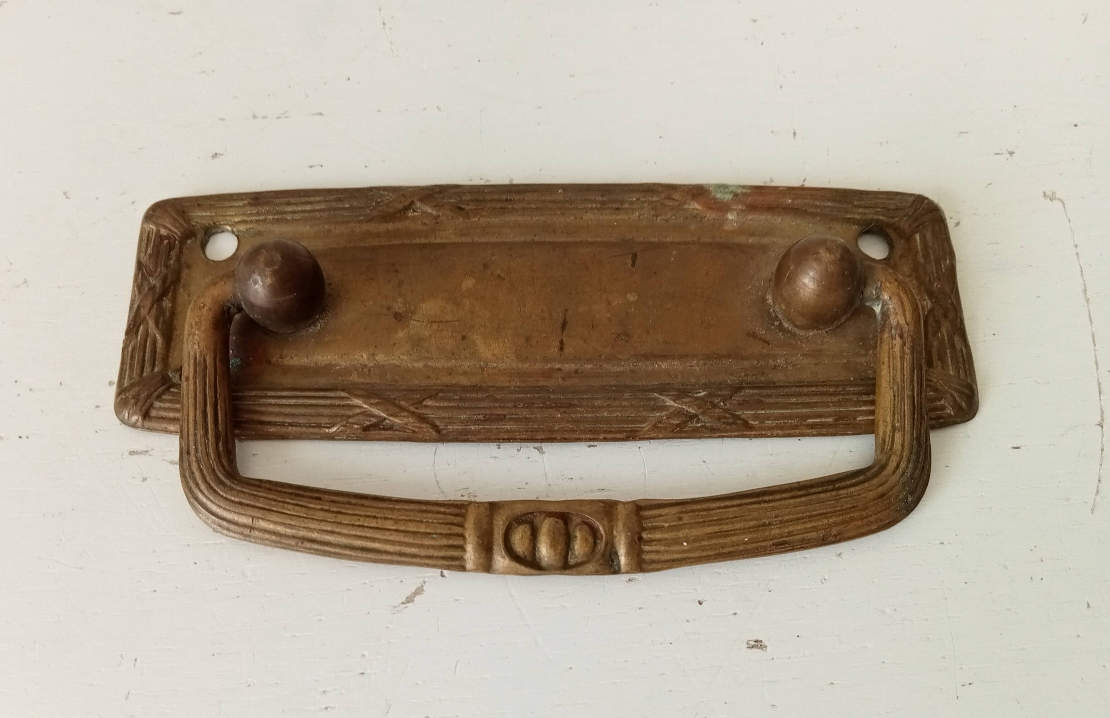 Old art deco furniture handle
