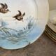 Antique 6x Sèvres Porcelain Plates Lahore & Basket 19th Century Hunting