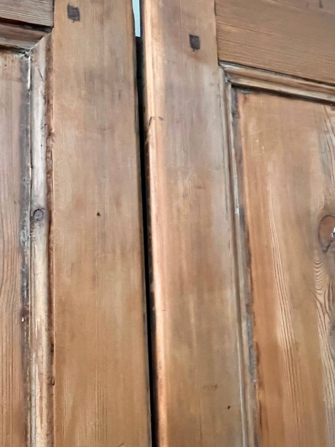 Old interior carpentry doors
