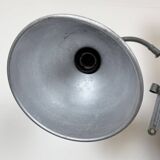 Grey Industrial Gooseneck Scissor Wall Lamp from Elektroinstala, 1960s