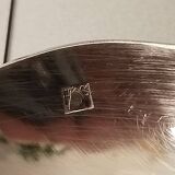Dessert spoons, silver teaspoons