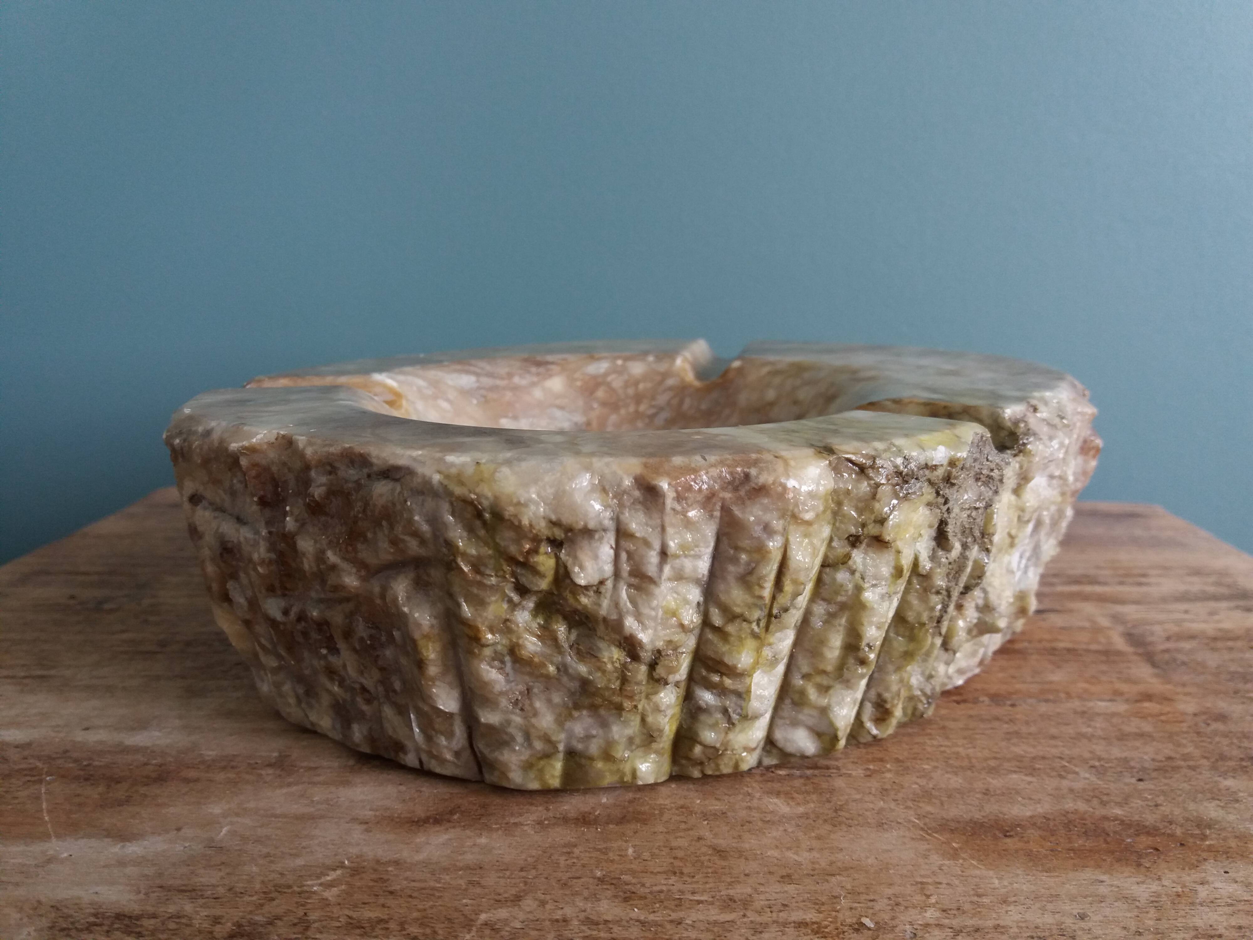 Romano Bianchi Italy Alabaster Ashtray