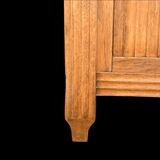 Art Deco buffet in raw and solid oak, 1935.