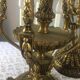 Bronze chandelier