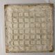 Longwy, old tile earthenware under flat decoration herons nineteenth