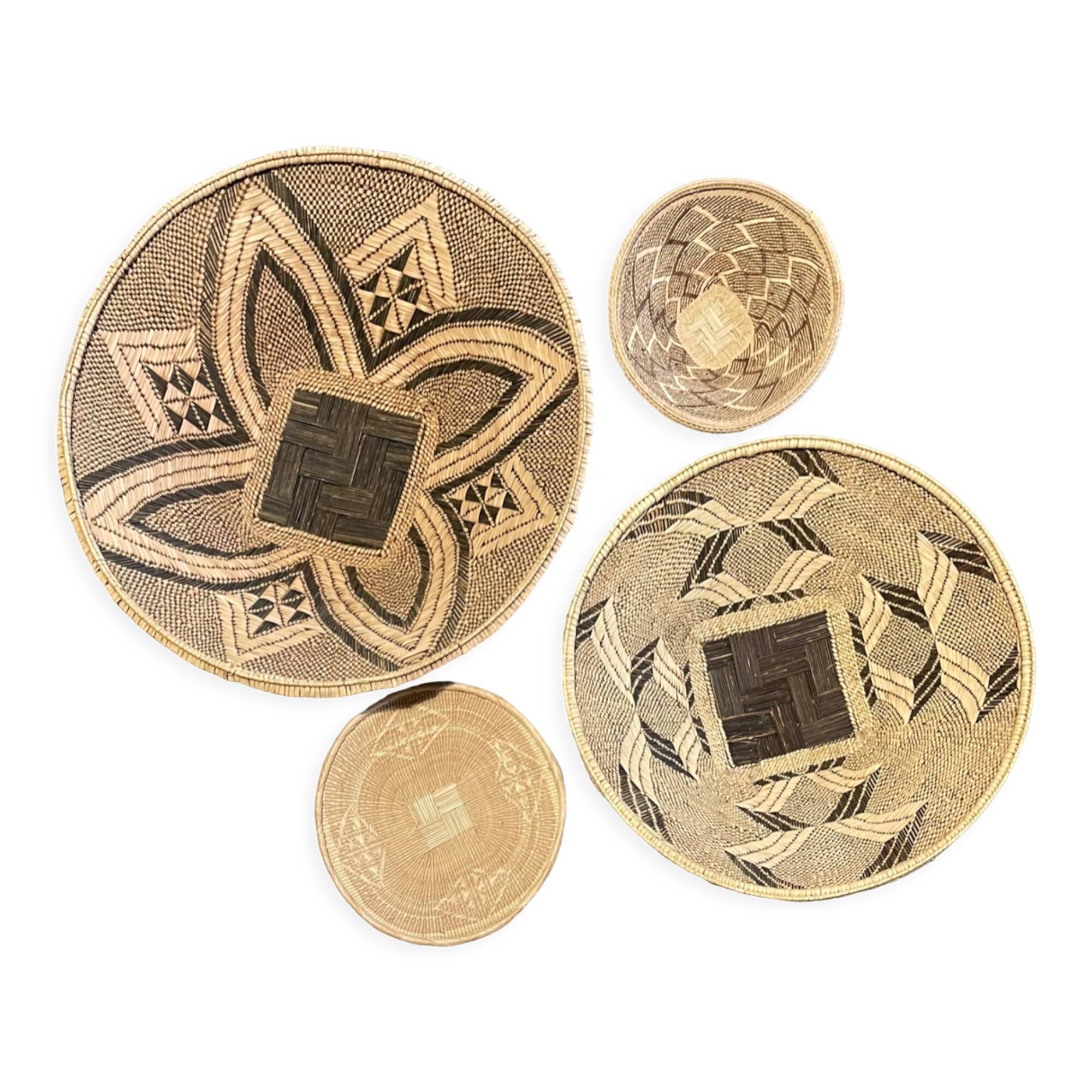 Batonga baskets handmade from zimbabwe