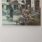 Painting Parisian terraces