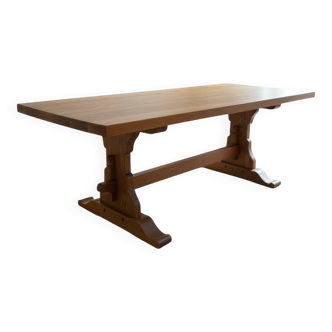 Table Monastère en Chêne Massif - Style Authentique - 180 cm