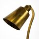 Beautiful, rare, large, heavy mid-century modern brass table lamp