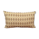 Geometric cushion cover white yellow 30 x 5o