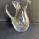 A cut crystal pitcher – Cristalleries Royales de Champagne